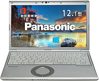 【整備済み品】 パナソニック Note Book Let's note CF-SV8 MS Office H&B 2019/Win 10Pro高性能第8世代Core i5 メモリ 8GB SSD 512GB 12.1インチFHD NidiraのWiFi Bluetooth Webカメラ HDMI 中古ノートパソコン (メモリ8GB SSD:512GB) (整備済み品)