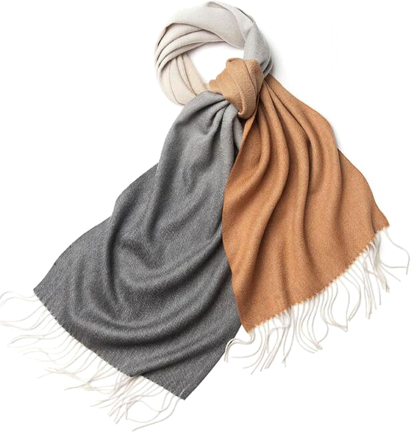 Novawo Wool Scarf Soft Warm Winter Scarves Wraps for Women and Unisex - Image 2