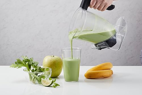 Miniatura 9 de Tiger Batidora de batidos, máquina japonesa para batidos, hielo triturado, batidos, sopas, purés, salsas, matcha con procesador de alimentos de hoja