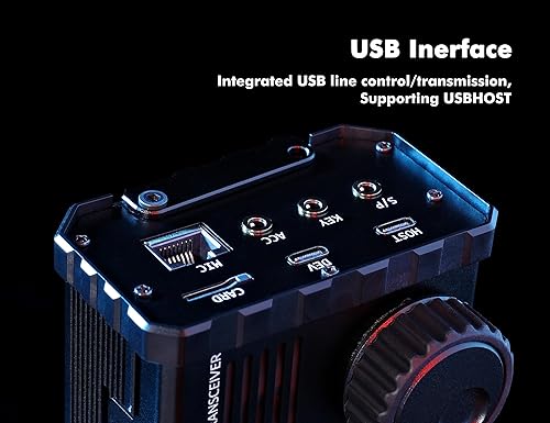 Miniatura 5 de Xiegu X6100 HF Transceptor SDR HF50MHz Modo Completo Batería Incorporada y Sintonizador de Antena Auto