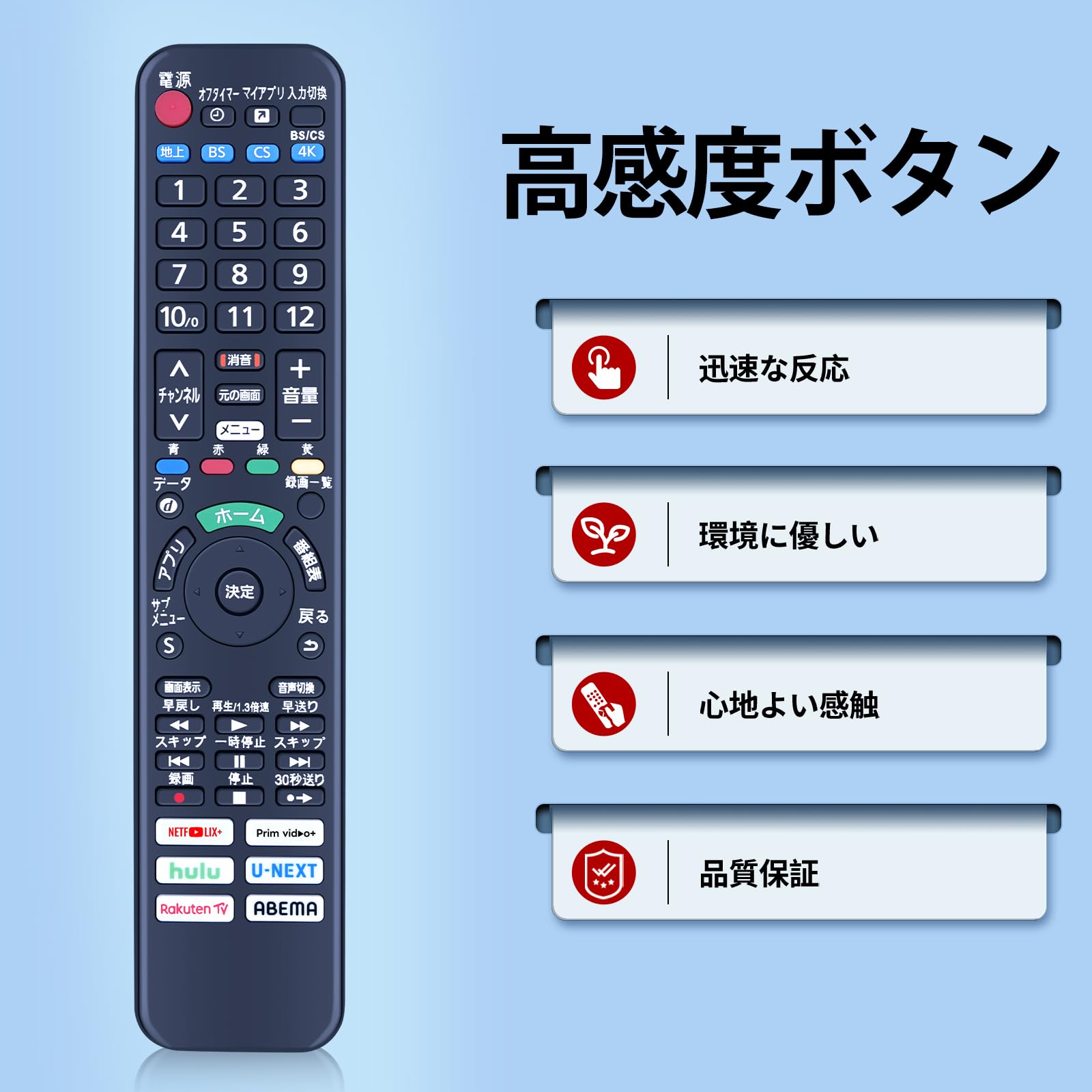 Amazon | TV テレビリモコン N2QAYA000226 for Panasonic パナソニック