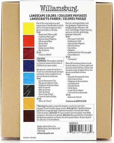 Miniatura 7 de Williamsburg, pinturas al óleo