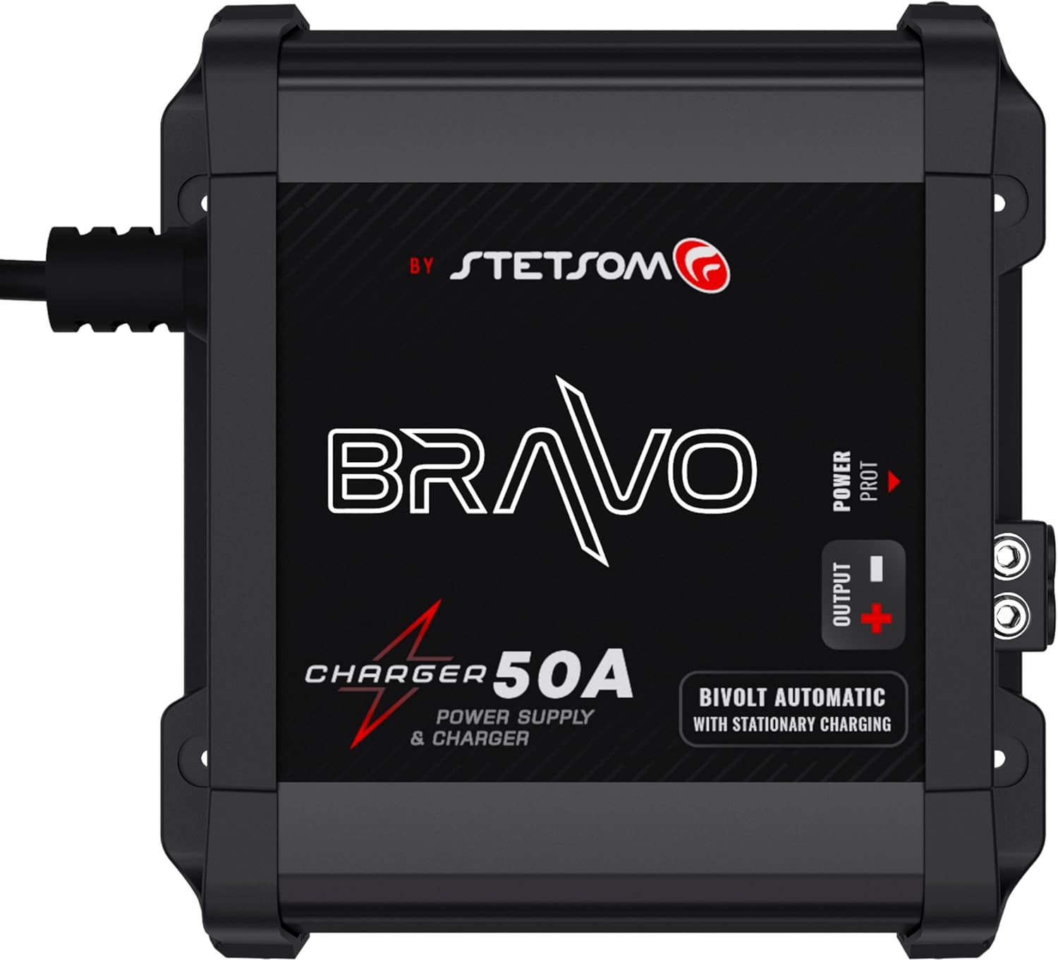 Stetsom Bravo Charger 50A PRO Bivolt, Battery Charger 50A, Car Audio System Power Supply Bivolt Automatic 127v/220vAC, Fixed/Slow/Fast Charge Mode, Stetsom Battery Charger, Smart Charger Battery