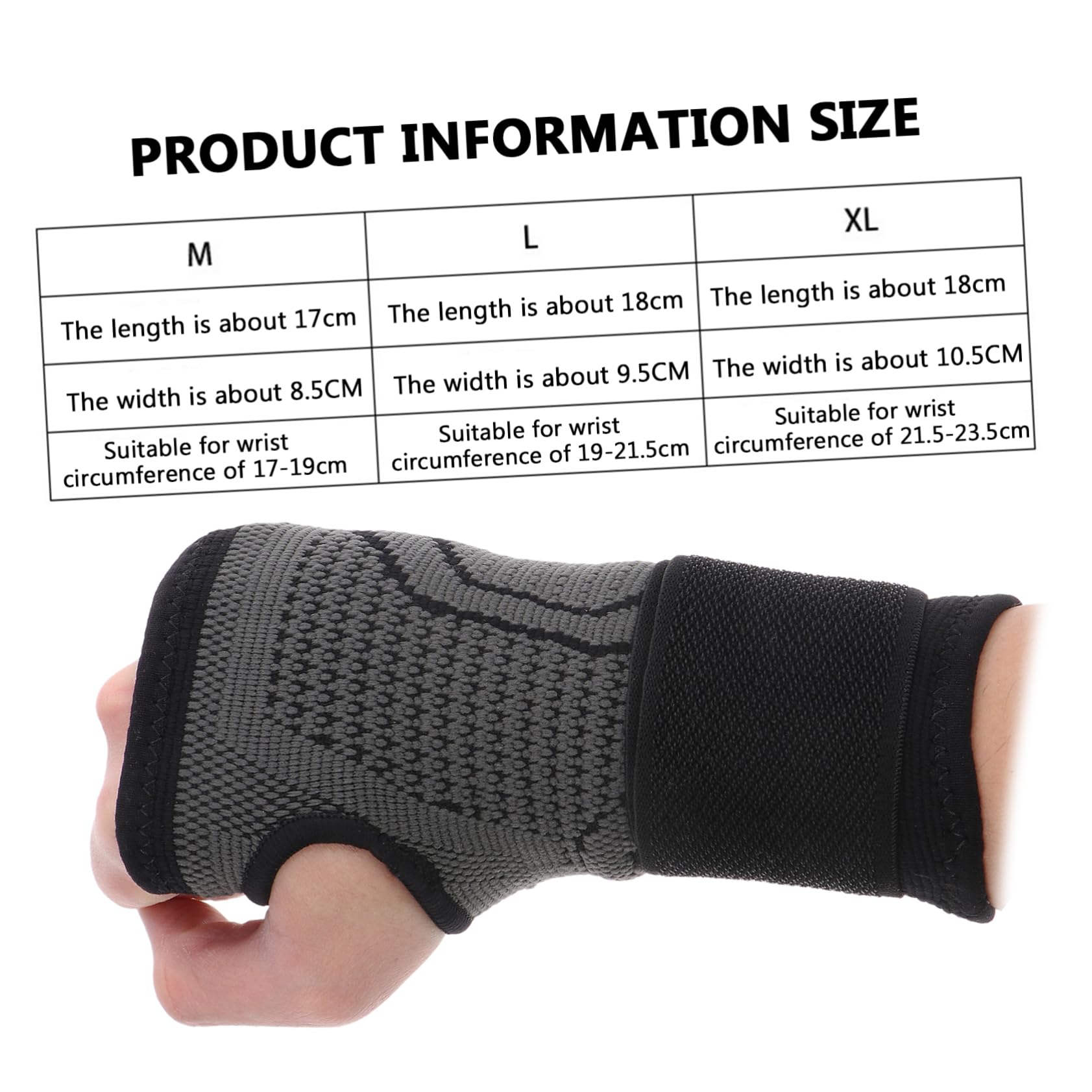 COLLBATH Wrist Sleeve for Injury Prevention Wrist Brace Compression Thumb Support Brace