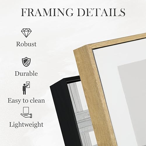 Miniatura 3 de Aanuso Arte abstracto de pared para sala de estar, lienzo artístico para pared, decoración bohemia enmarcada, cuadros para sala elegantes y Gris y