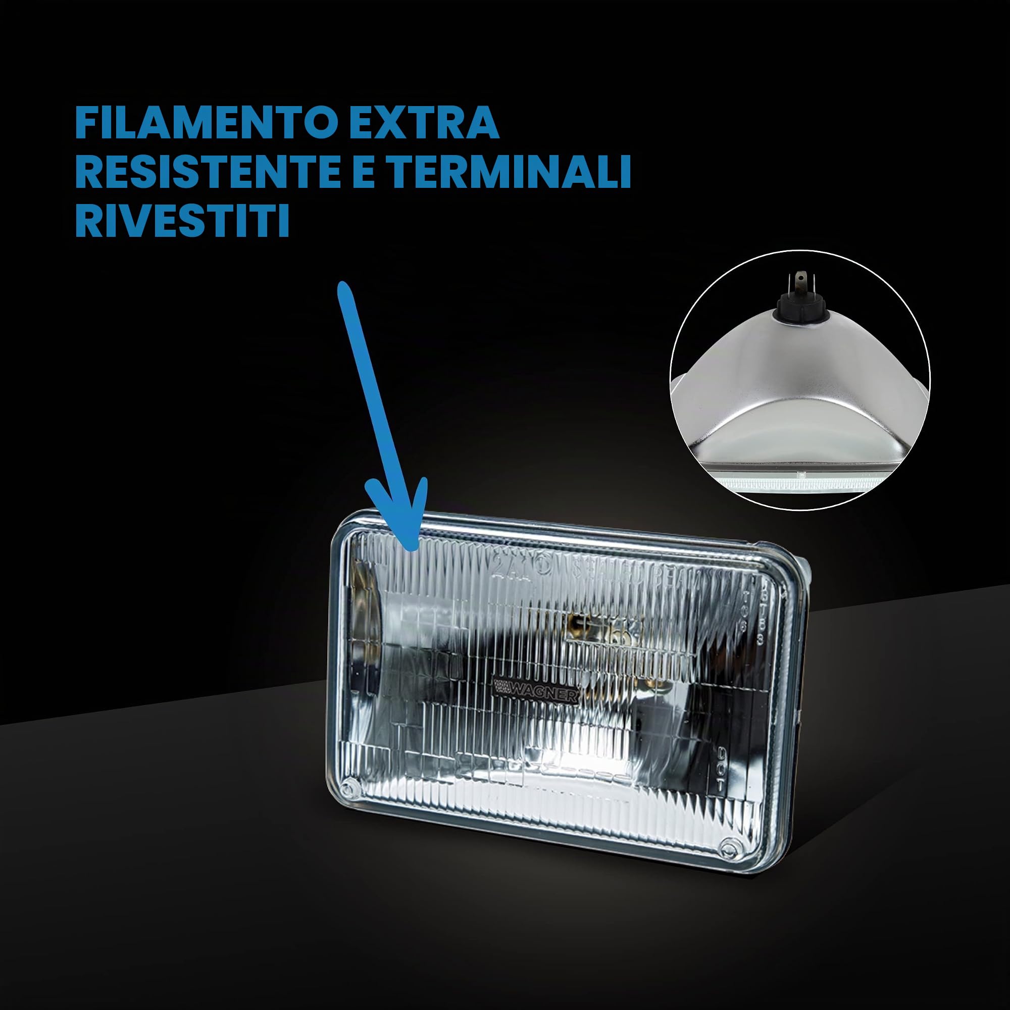 Wagner Lighting H5006 Sealed Beam – Confezione da 1