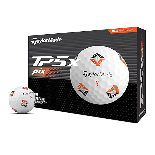 TaylorMade TP5 PIX Golf Balls One Dozen
