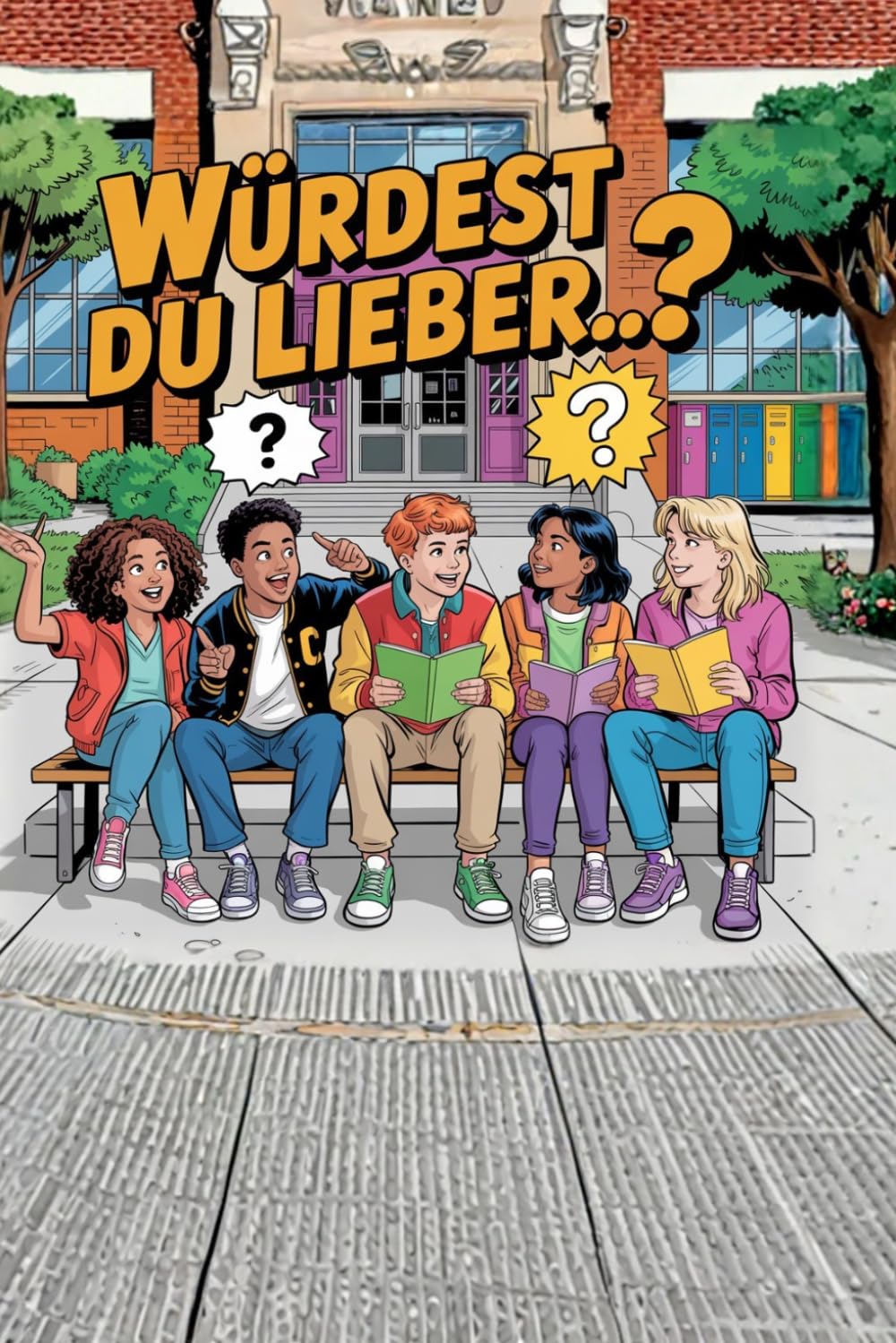 „Würdest du lieber…?“: Lustige, spannende & verrückte Entweder-oder-Fragen für Teenager – Perfekt für Freunde, Schule & Partys