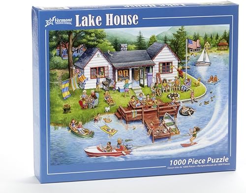 Miniatura 2 de Vermont Christmas Company Lake House - Rompecabezas de 1000 piezas
