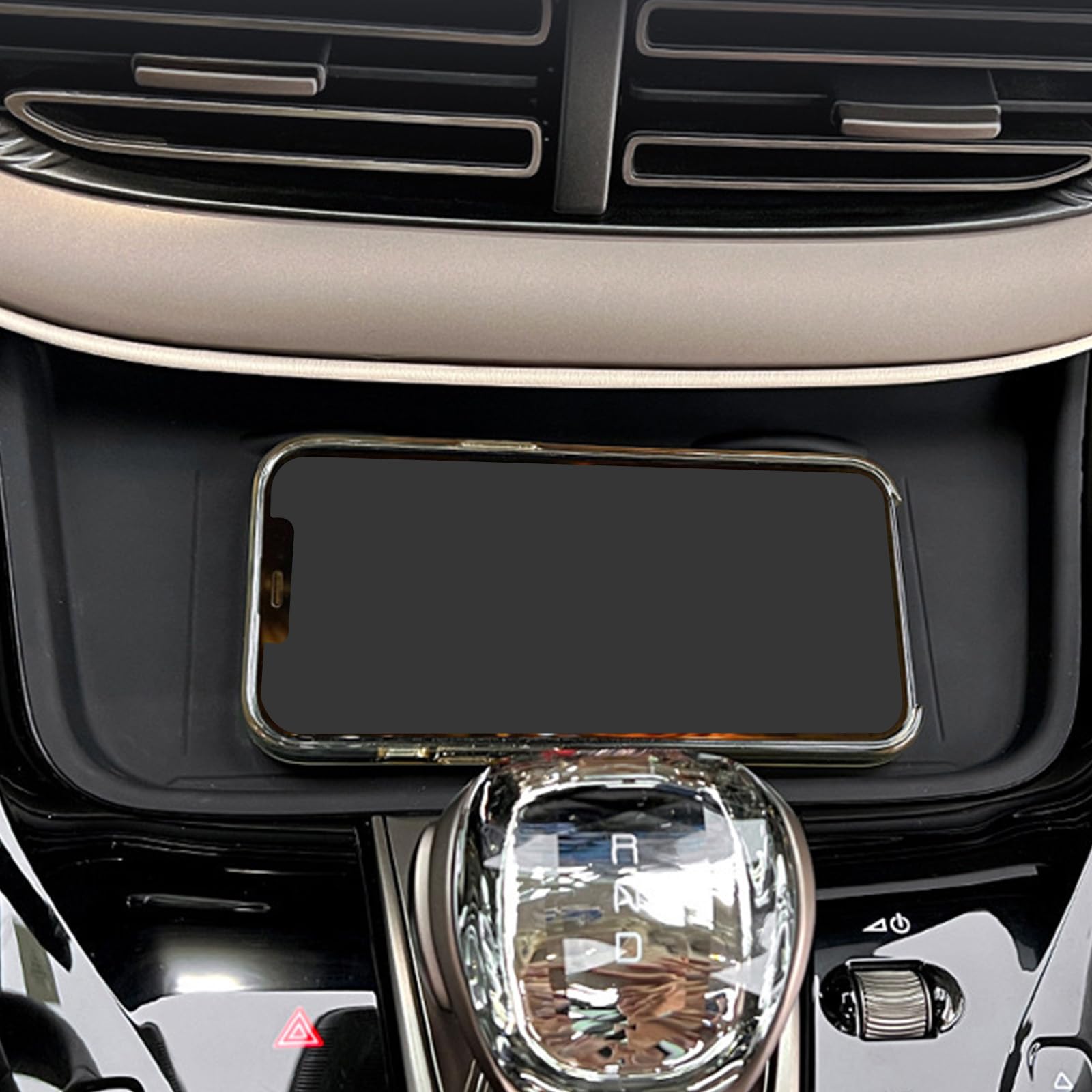 Montesy Protections Silicone Pad Interior Accessories for DENZA Anti Slip Mat Waterproof Center Console Wireless Pad