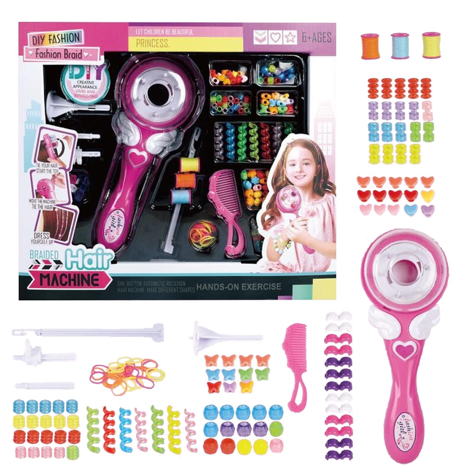Machine à tresser électrique - Machine à tresser les cheveux, Kit d'outils de coiffage pour la décoration de cheveux | Machine de torsion facile, kit de multifonctionnels pour salon d