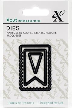 docrafts XCU503622 xcut Mini Decorative Die -Bunting 3/Pkg