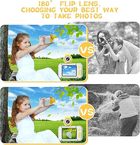 Miniatura 4 de Kid Camera,ARNSSIEN Camera for Kid,2.4in IPS Screen Digital Camera,180Flip Len Student Camera,Children Selfie Camera with Playback