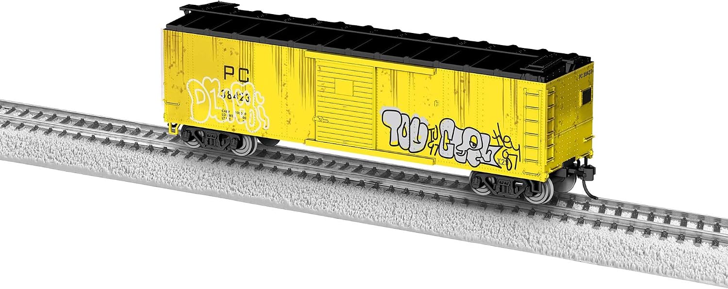 Lionel New Jersey Central HO Gauge Model Train Boxcar
