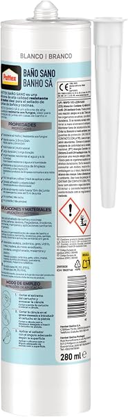 Pattex Baños y Cocinas Blanca 280ml - 2