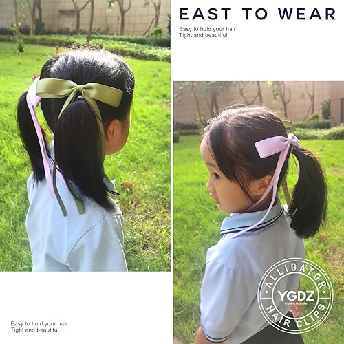 Miniatura 6 de YGDZ - Pinzas de pelo de cocodrilo, 150 piezas de 1.77 pulgadas, pinzas de metal para el cabello de una sola punta, pinzas de pelo de cocodrilo