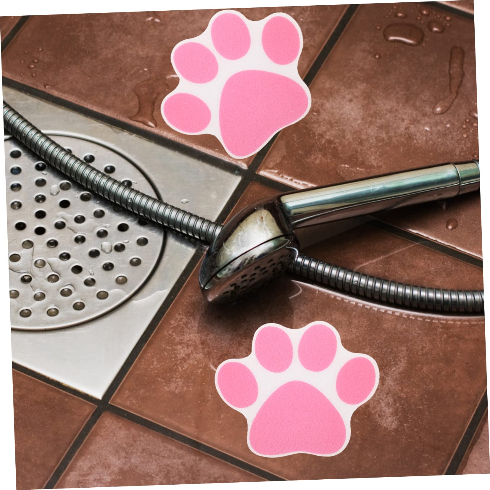 MAGICLULU 50stücke Antirutsch Aufkleber Mit Süßem Pfotenmotiv Für Dusche Und Küche rutschfeste Bodensticker Für Badezimmer Und Treppen
