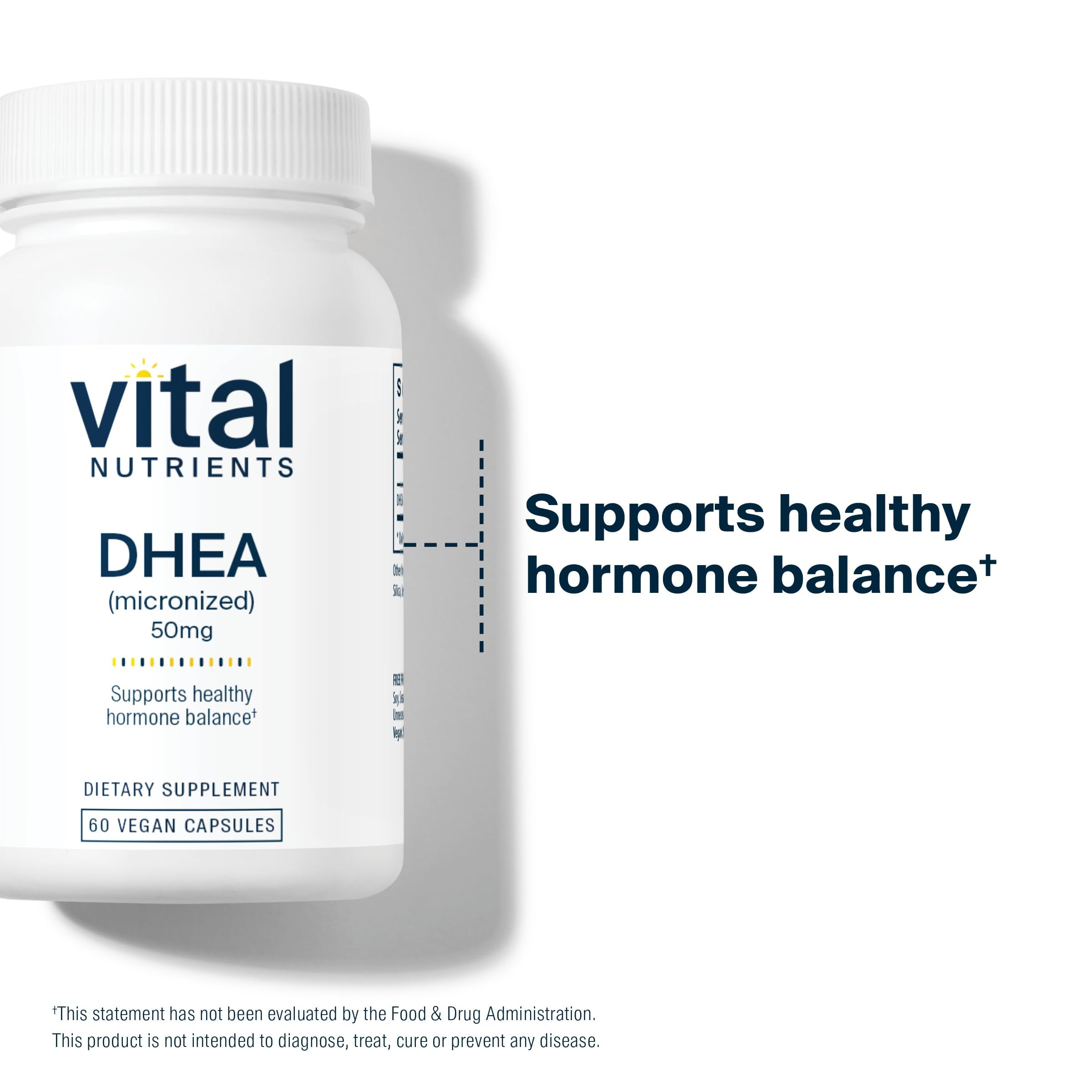 Vital Nutrients DHEA 50mg, 60 Capsules — Amazon image 5