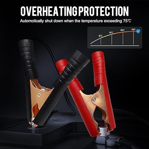 Miniatura 4 de THIKPO Máquina de humo EVAP automotriz con bomba de aire incorporada, adaptador universal de fácil admisión. Detector de fugas de humo para