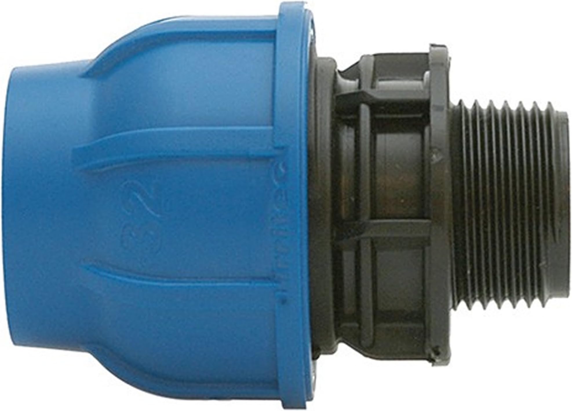 Irritec7610332 Fitting, Black, Con ghiera 32x1 M