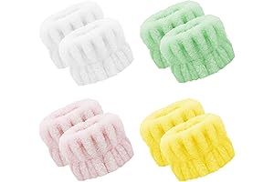 Wristbands for Washing Face, Microfiber Wrist Bands for Women