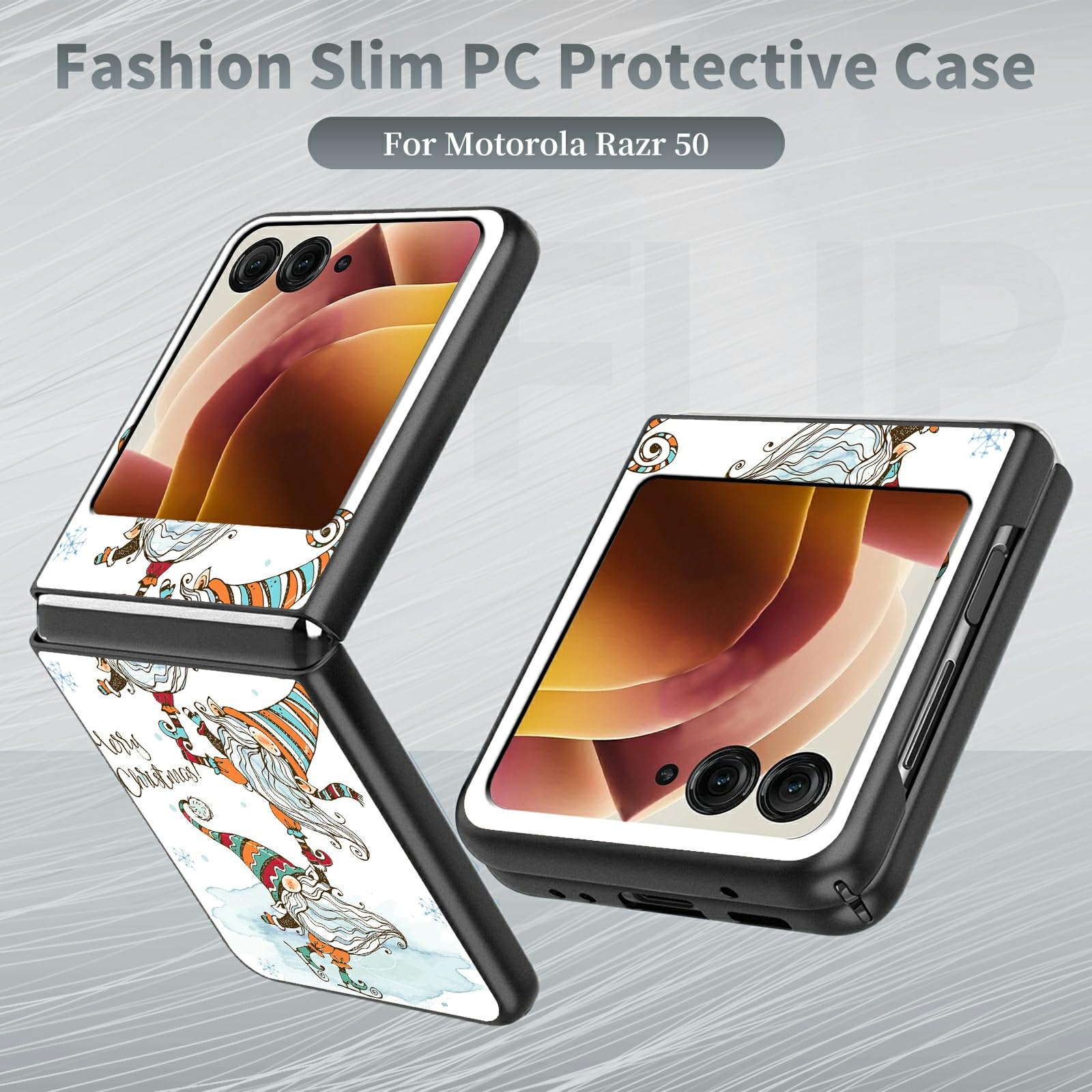 Amazon.com: Father Christmas Print for Motorola Razr 50 2024 Phone