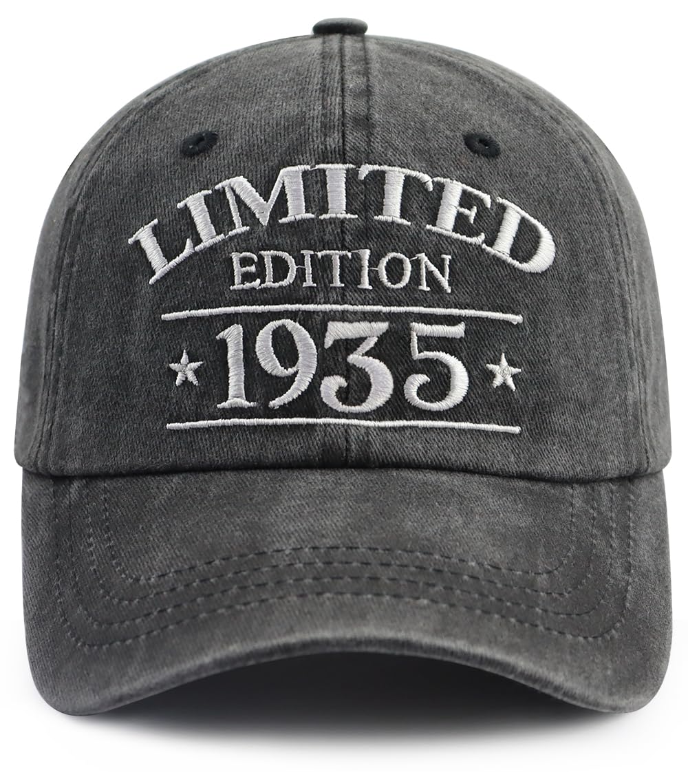 XacaYuerp Limited Edition 1930 1931 1932 1933 1934 1935 1936 1937 1937 1939 Hat, Funny Embroidered Baseball Cap for Women Men