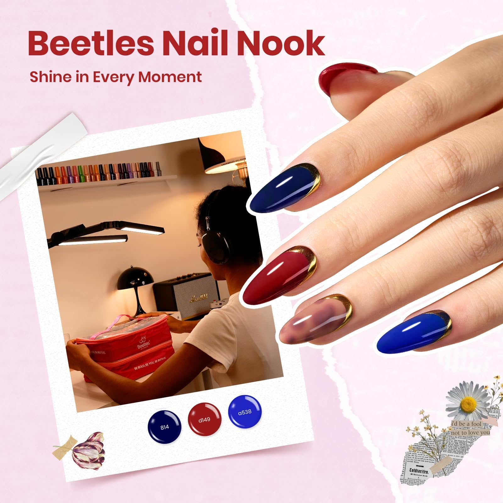 Amazon.com: Beetles Gel Nail Polish Set, 119 PCS 100 Colors Gel