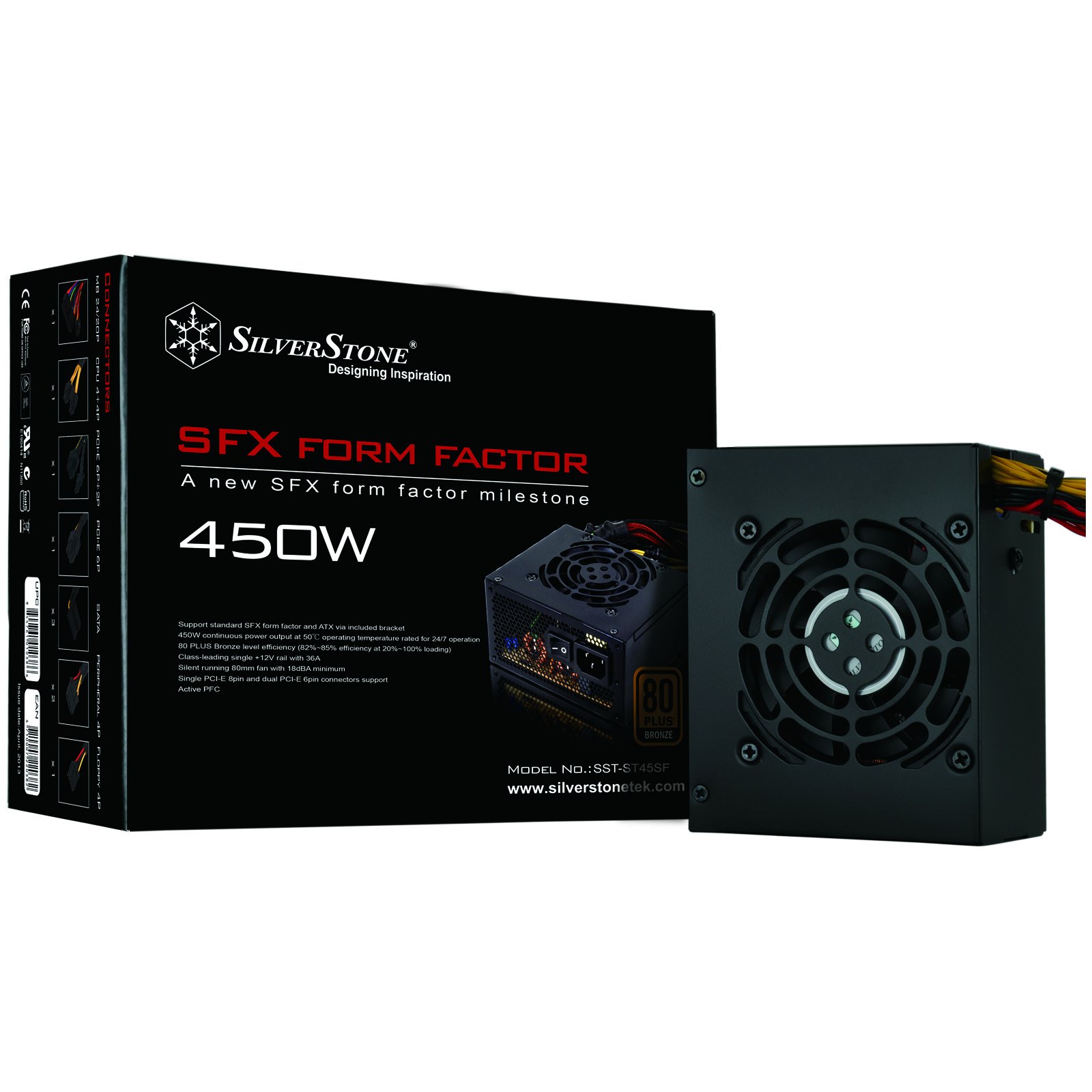 Silverstone Flex Series FX350-80Plus Power Supply — view 25