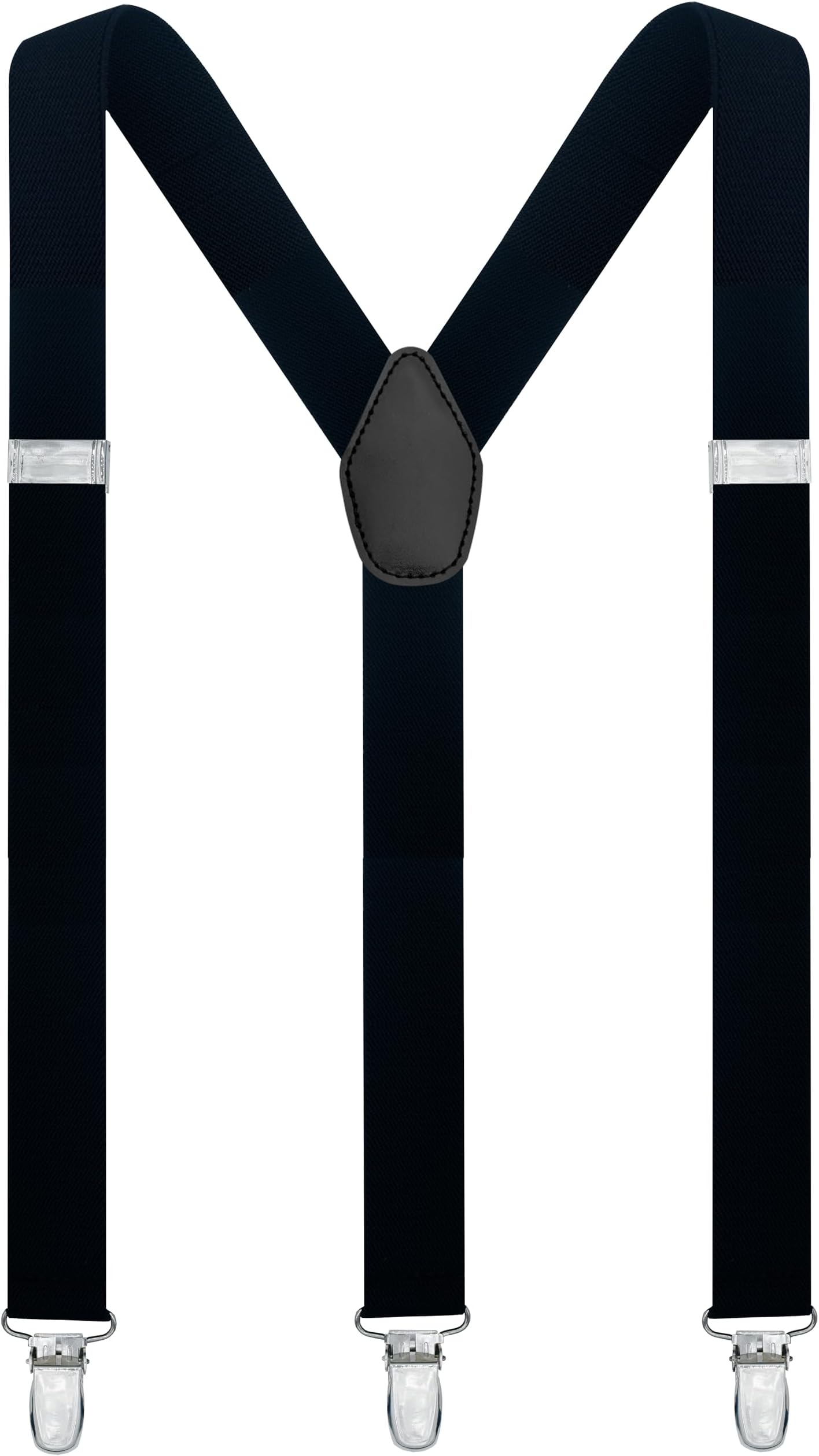 Suspenders for Men Y-Back Heavy Duty Mens Suspenders Strong Clips Elastic Adjustable Dress Pants Jeans Wedding Formal