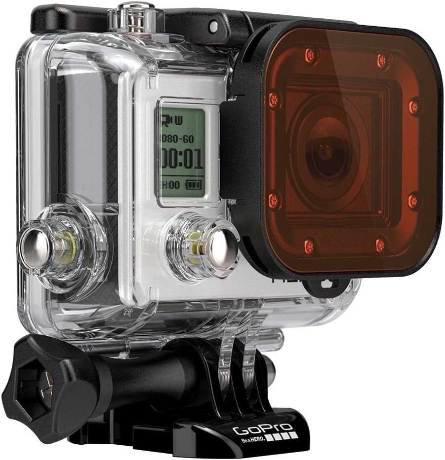 GoPro Camera ADVFR-301 HERO3+ Dive Filter for Dive Housing (RED)