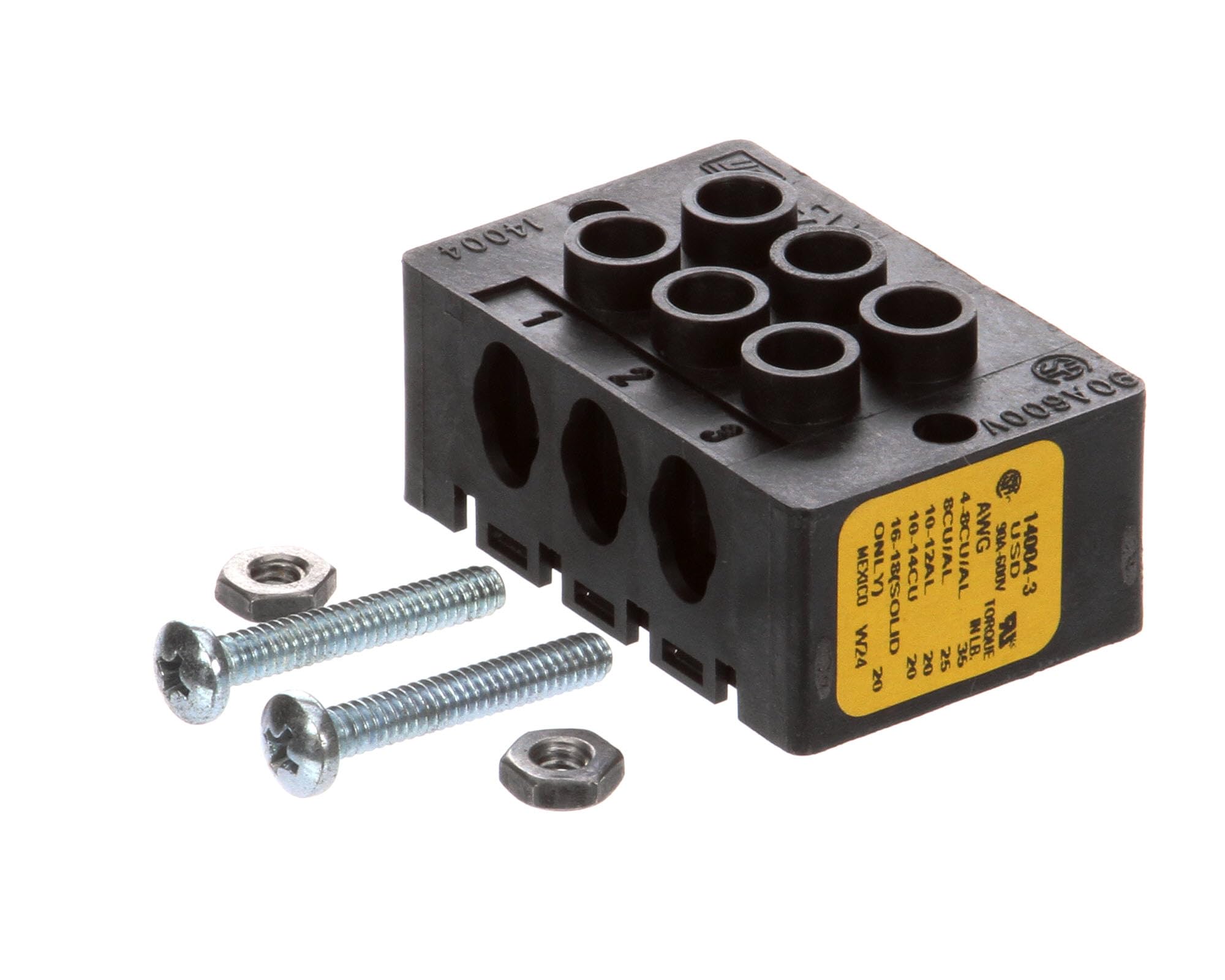 ALLIANCE LAUNDRY SYSTEMS Assy Terminal Block W/Screws (D510190P)