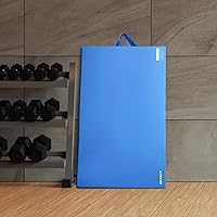 Vista 6 de RitFit Upgraded Folding Exercise Mat, 2 Inch Thick Gymnastics Mat 3’x6’,4’x8’,4x10’,2'x8' with Carrying Handles for Yoga, MMA, Stretching, Core