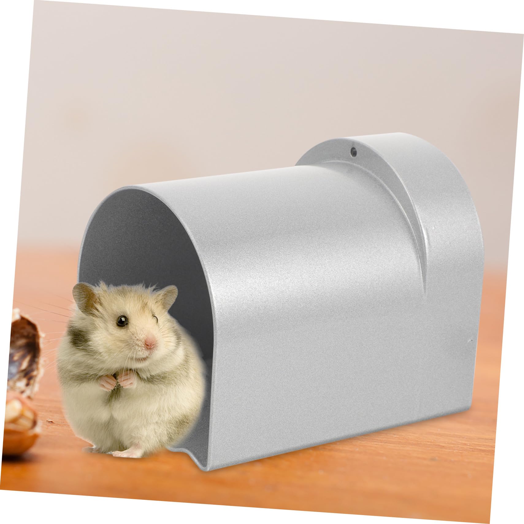 BESTonZON Aluminium Kühlmatte für Kleine Haustiere Beißfestes Leicht zu Reinigendes Kühlnest für Hamster Kaninchen und Katzen Angenehme Temperaturregulierung im Sommer rutschfest und