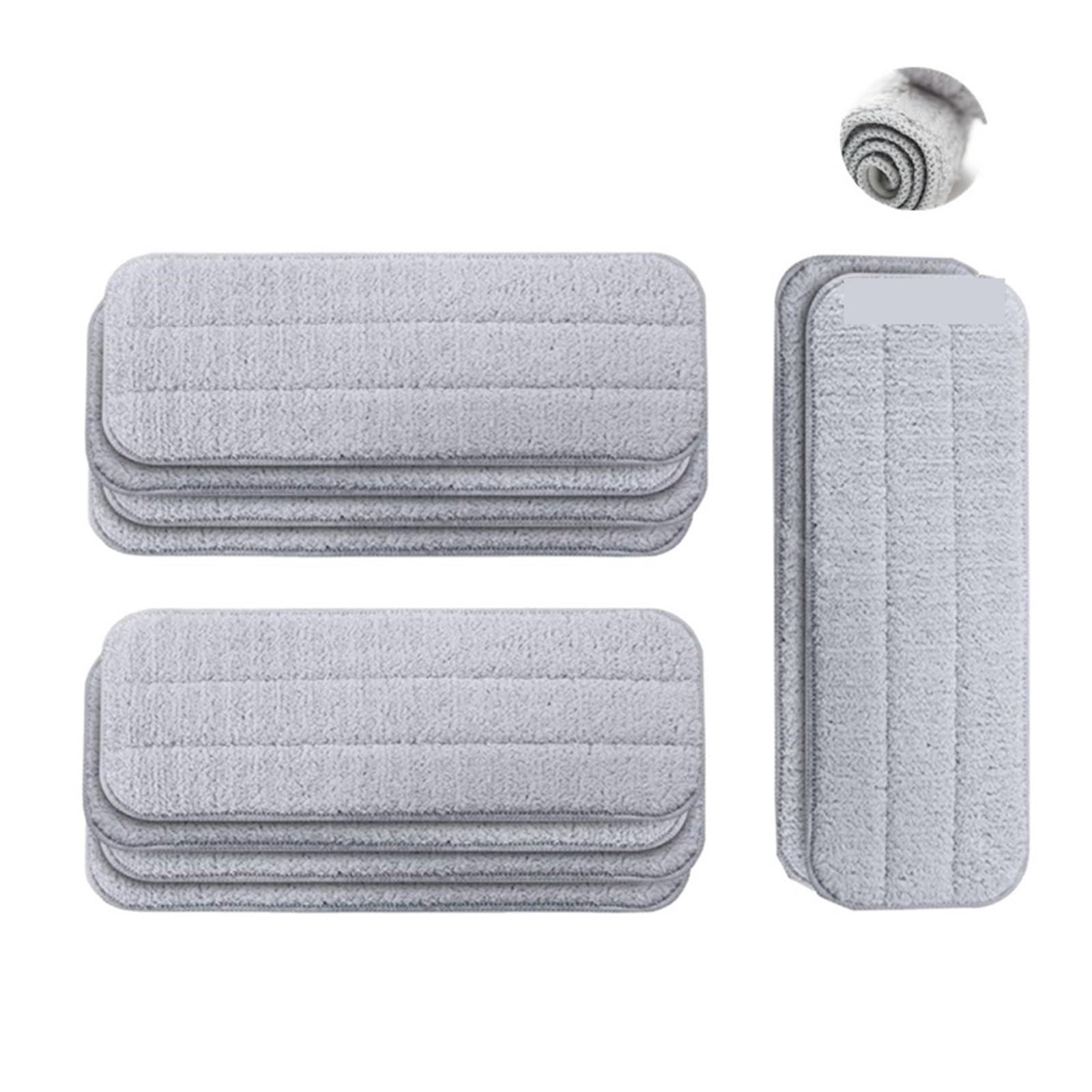 MeyeLo Vacuum Cleaner Accessories,Spray Mop,Rotary Cleaning Cloth Head Wooden Carbon Fiber Cloth.Compatible for Xiaomi Mijia TB500 TB800 (Color : 12)