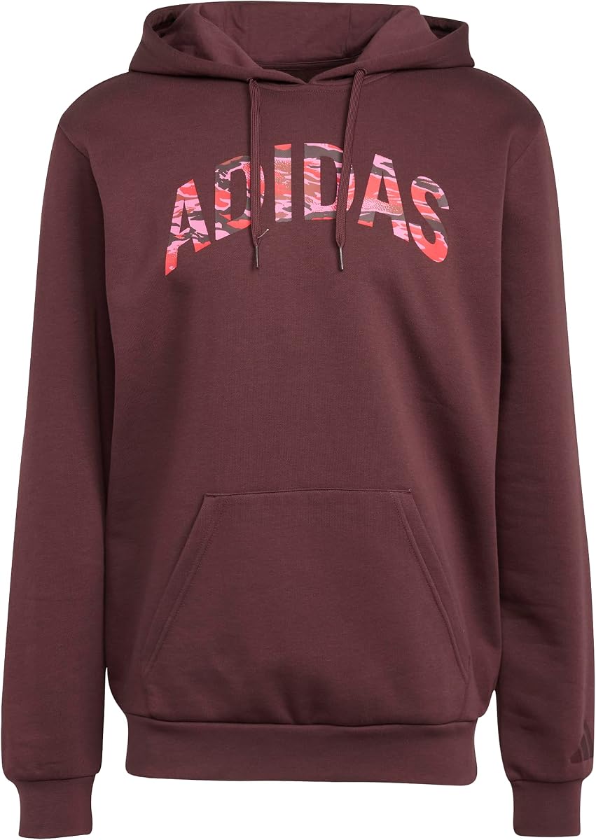 Men's Size Codes Camouflage Linear Graphic Hoodie