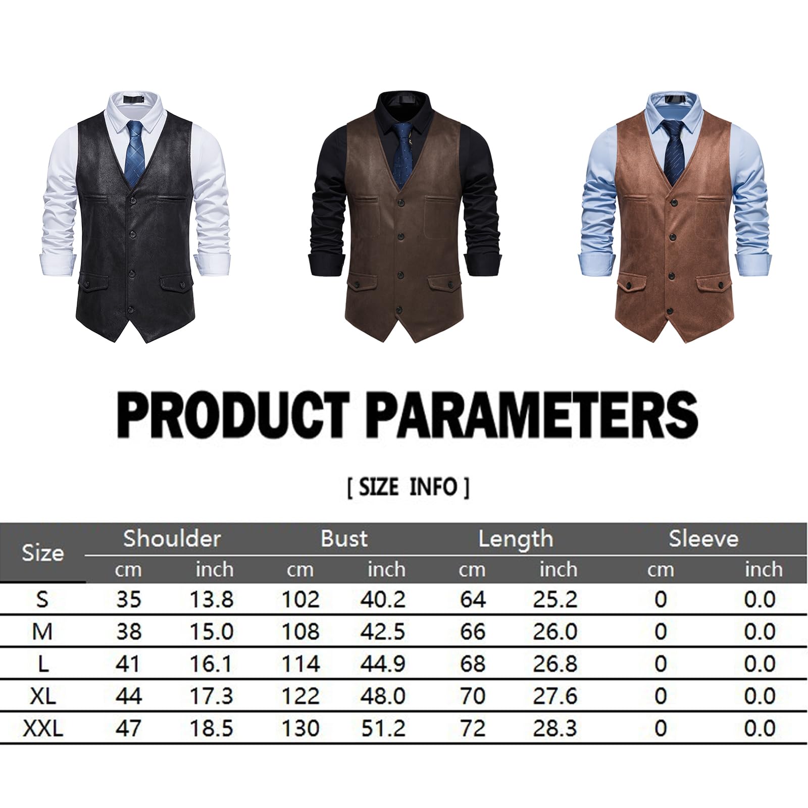 MakingDa Chaleco formal sin mangas con cuello en V para hombre, chaleco de vestir informal de negocios