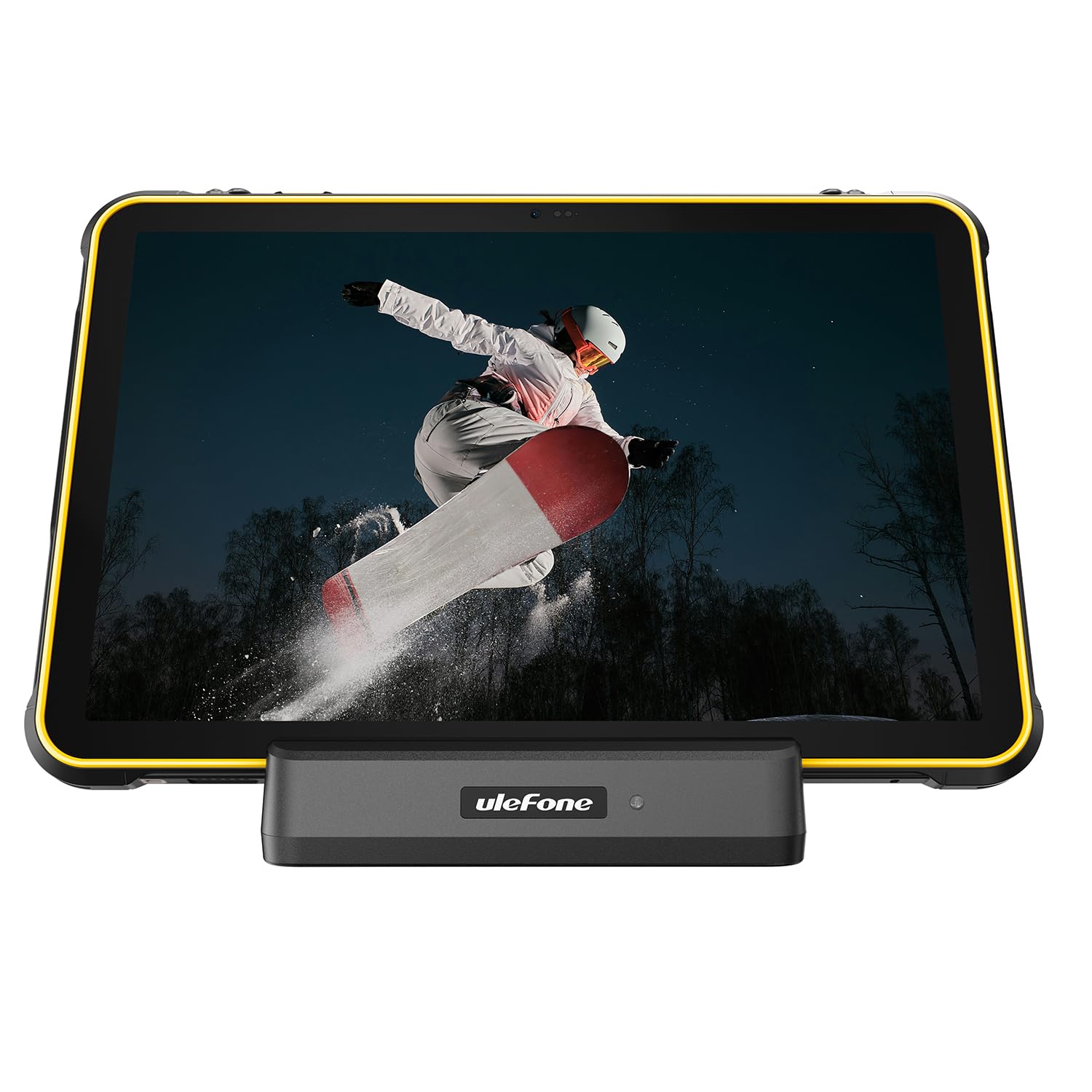 Ulefone Dock Stazione di Ricarica 18W per Serie RugKing Pad Pro & Pad 2 Pro Tablet – Docking Station da Tavolo 2-in-1 con Pogo Pin, Doppia Uscita e Supporto Stabile