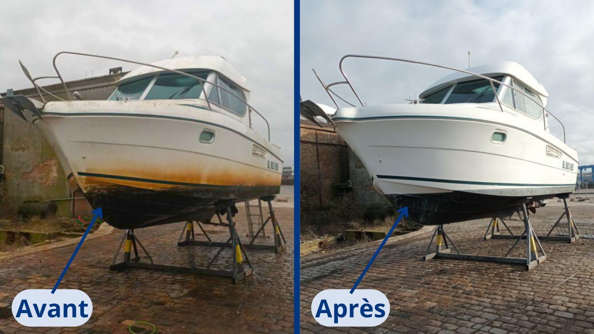 Spécial Carène 5L | Déjaunissant & Dérouillant Haute Performance | Élimine Coquillages, Algues et Traces de Rouille | Idéal Coque, INOX et Pont de Bateau - Fabriqué en France