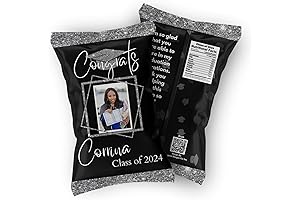 Personalized Photo Chip Bags - Diploma Design