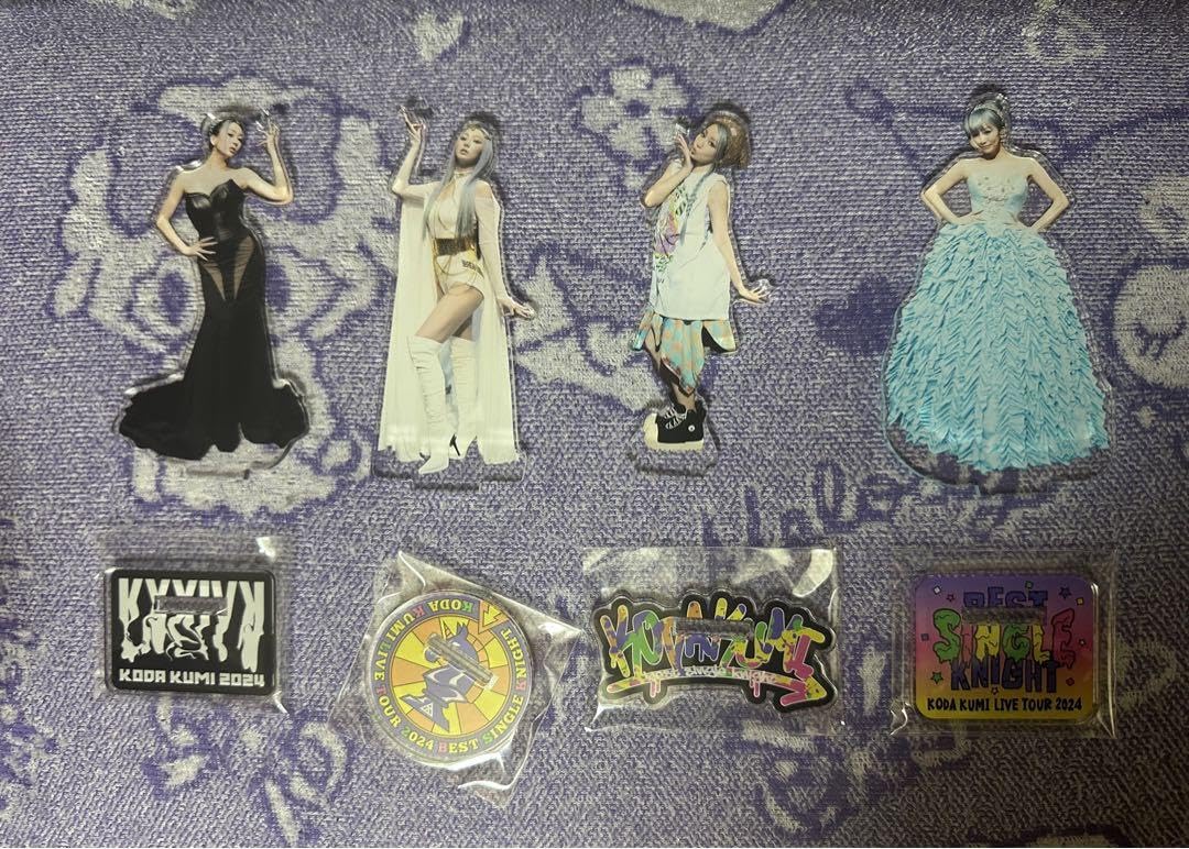 Amazon.co.jp: 倖田來未アクスタ4個セット : おもちゃ 