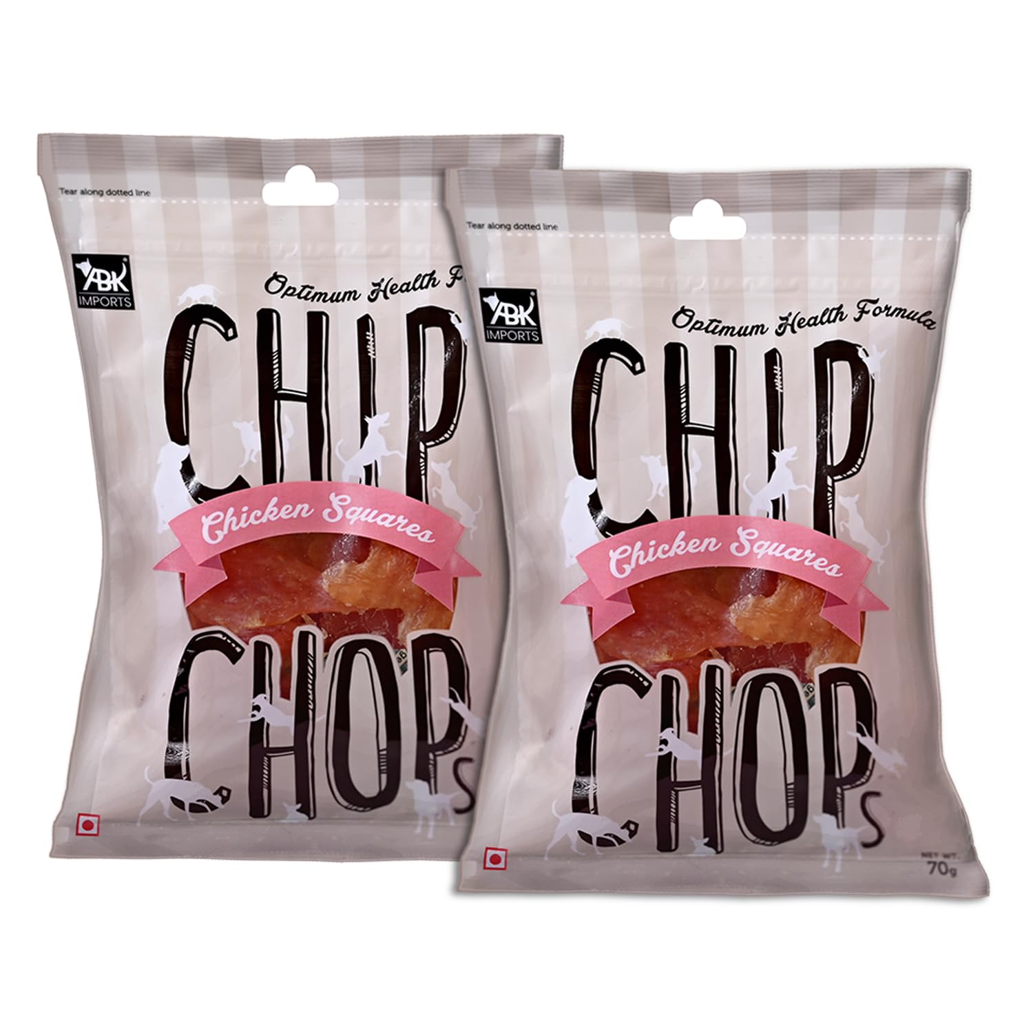 Chip Chops Chicken Squares Dog Treat, Easily Digestible, Healthy Dog Treat, Perfect for Snacks, Suitable for All Dog Breeds, (Pack of 2) - Each 70gm (B09GFVJPWW) Amazon Price History, Amazon Price Tracker