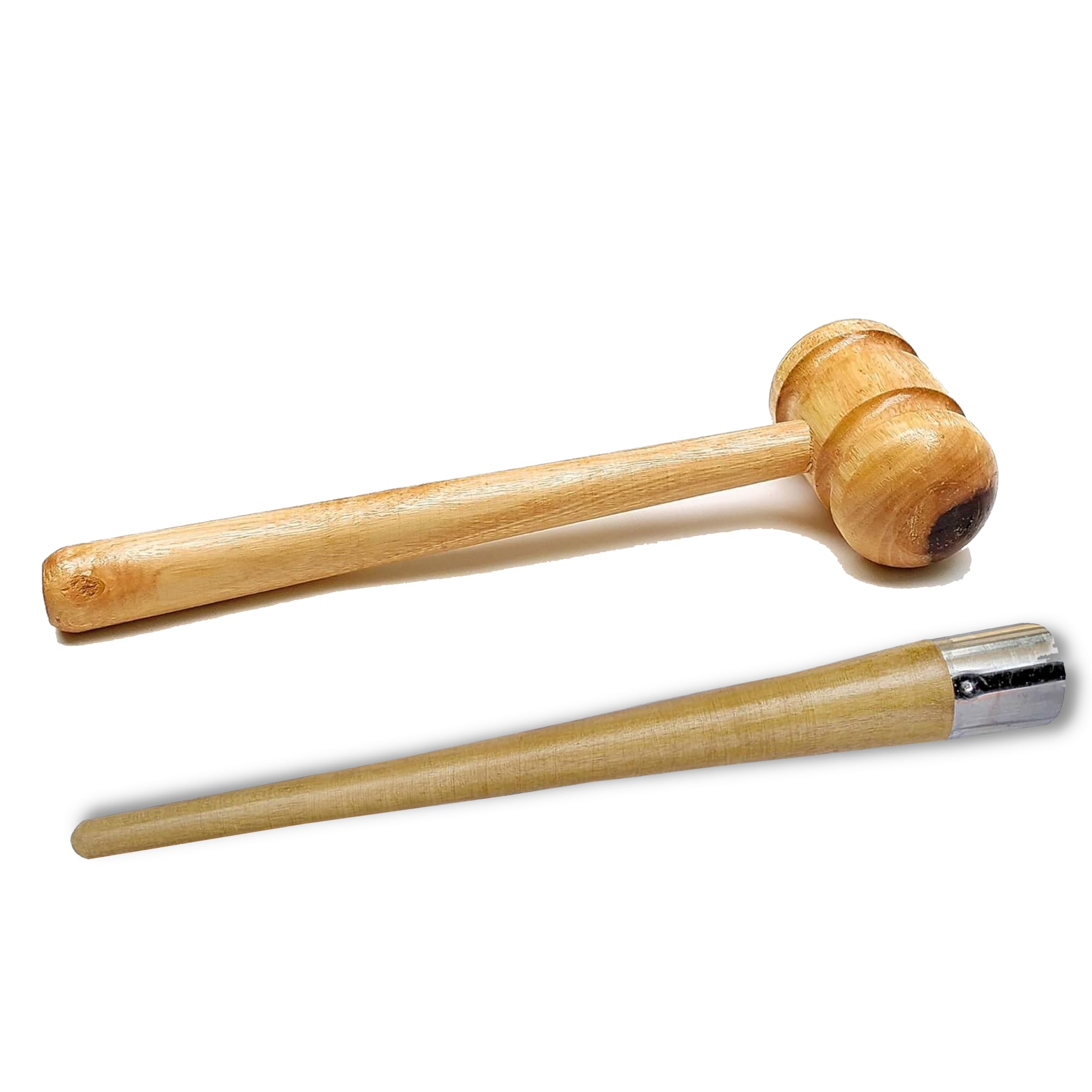 UG Sports Cricket Bat Wooden Mallet Hammer with Gripper| Double Sided Wooden Bat Mallet for Perfect Knocking to Improve Bat | Standard Wooden Mallet Hammer and Handle Gripper Combo for Cricket Bat (B0CB5STNBJ) Amazon Price History, Amazon Price Tracker