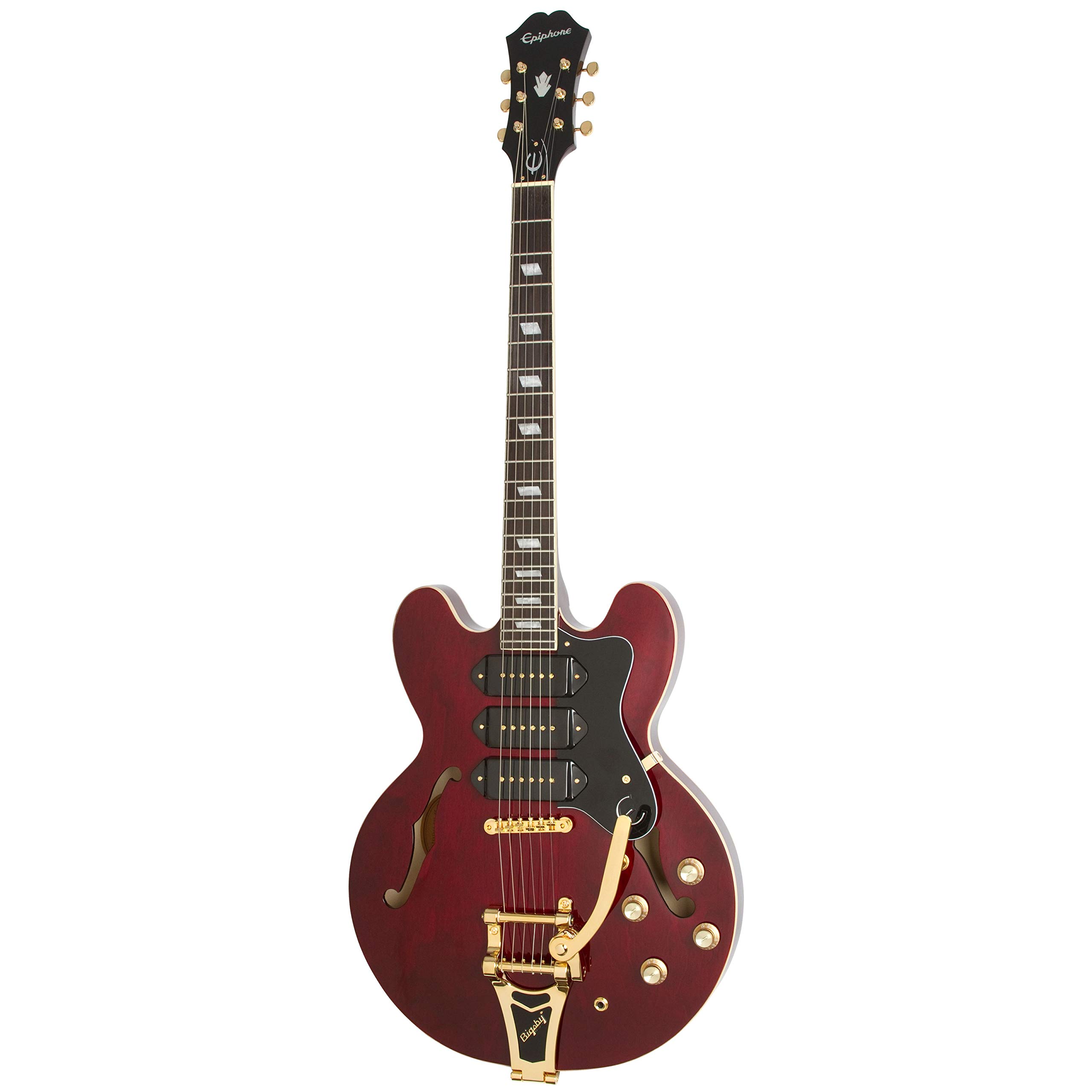 Epiphone Riviera Custom P93 + Monoバッグ 美品 Epiphone Riviera Custom P93 Semi Hollow Body Electric Guitar