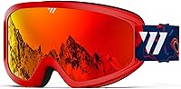 Vista 15 de WISTON OTG - Gafas de esquí y snowboard para hombres, mujeres y jóvenes, 100% protección UV W1