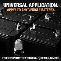 Vista 5 de NOCO Oz limpiador de batería, Negro/Blanco