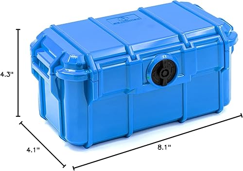 Miniatura 13 de Seahorse Funda protectora impermeable 58 con espuma Accuform, apta para viajes, especificaciones de mil, resistente al agua IP67, fabricada en