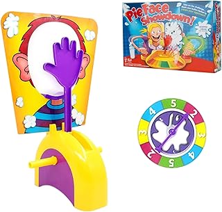 Pie Face Game, Gaming Pie Face Showdown Game Family Party Fun Game Parent-Child Interactive Game Toys Christmas Festive Family Party Action Game Birthday Gifts For Adults and Kids (Single)