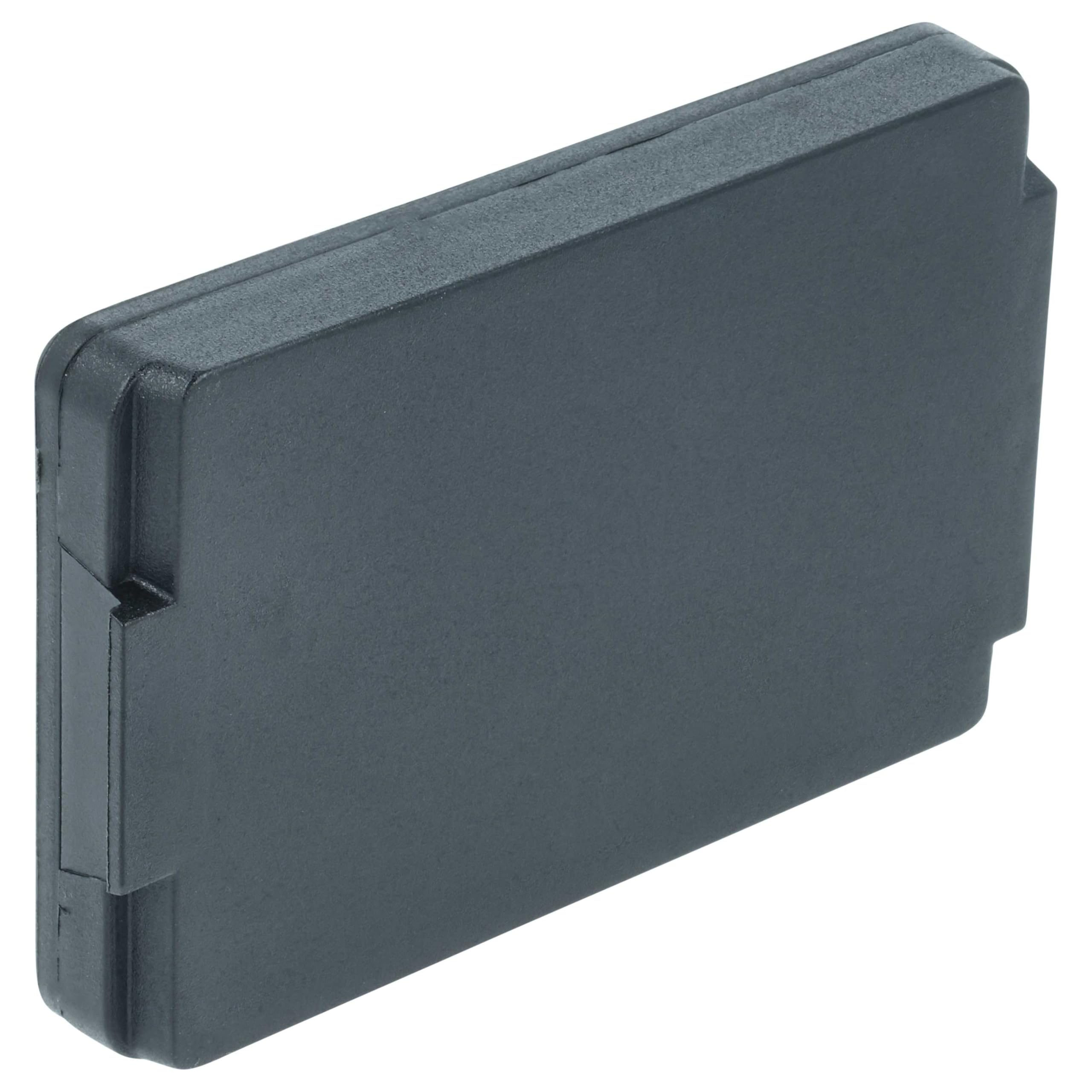 vhbw 5x batteria sostituisce Autec MHM03, LPM01LI, LPM01, R0BATT00E10A0 per Radiocomando Industriale, Telecomando (500mAh, 3,6V, NiMH) - Nero