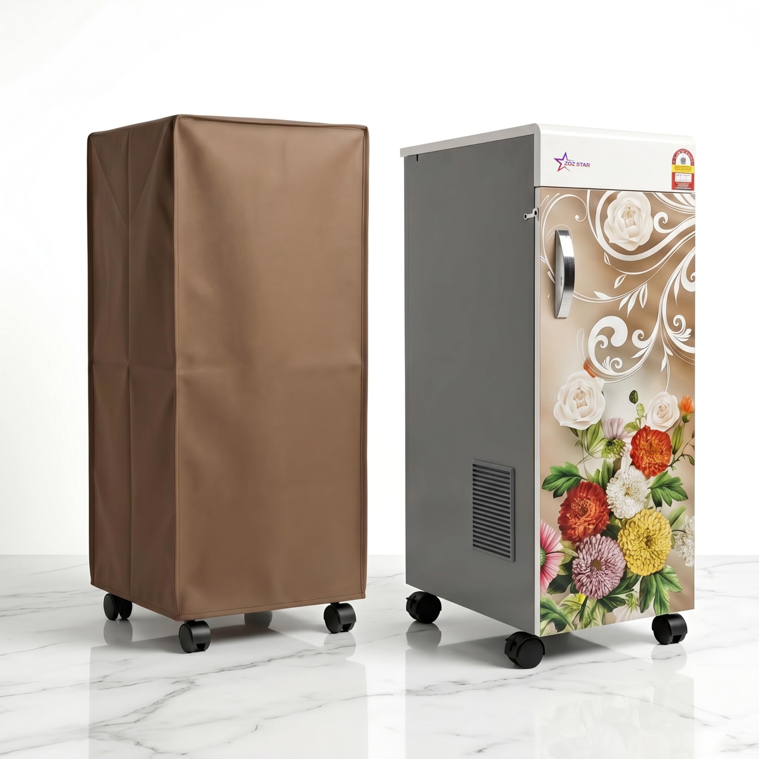 Flour mill/Atta Chakki Cover | Waterproof & Dustproof Designer Cover for Domestic Flour Mill/gharghanti | Protective Case for Atta Maker Machine Model H975-image-25